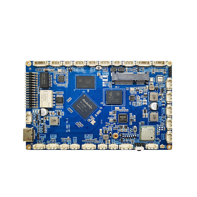 RK3566 Security Door Face Recognition System Printed Circuit Board With Custom Android Systom